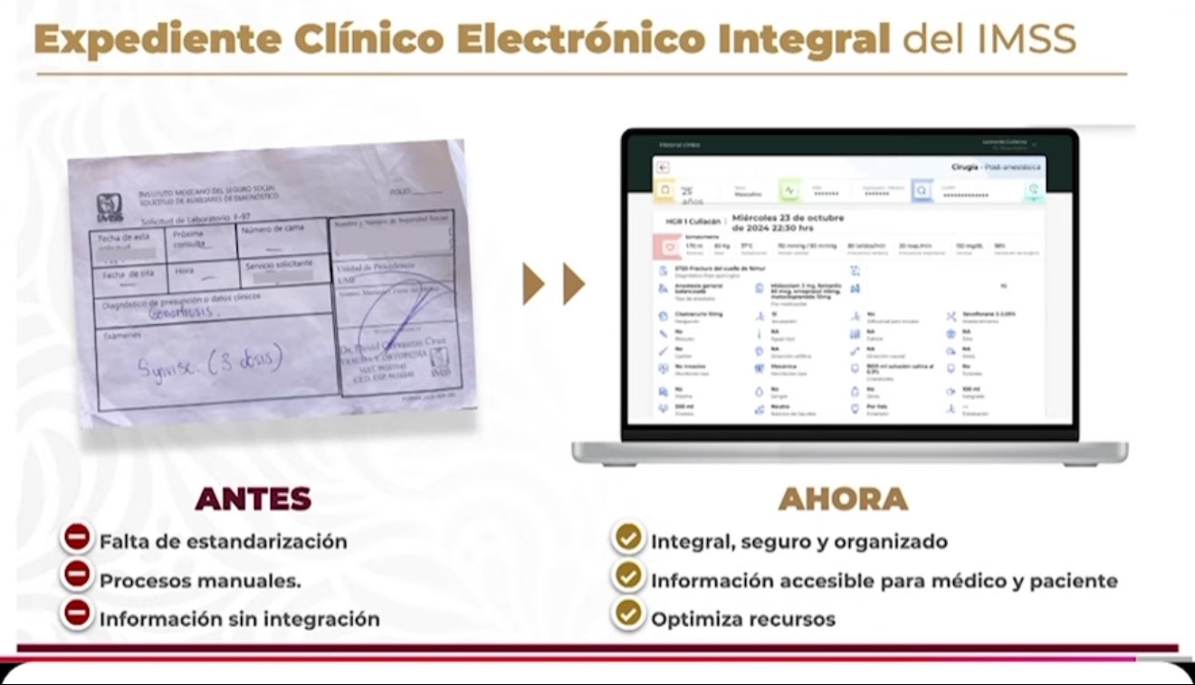 PRESENTAN EXPEDIENTE CLÍNICO ELECTRÓNICO INTEGRAL DEL IMSS Tribuna