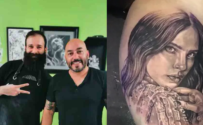 Lo que pagó Lupillo Rivera por taparse el tatuaje de Belinda  QUIERO  Celebridades