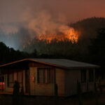 Incendios forestales en Chile, sin control