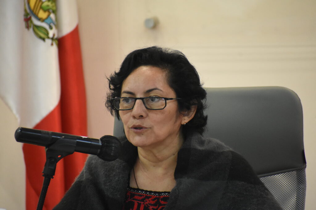 Lirio Guadalupe Suárez Améndola, presidenta del Instituto Electoral del Estado de Campeche (IEEC).