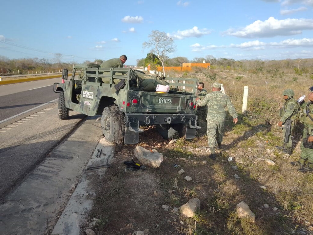 El accidente se registró en el kilómetro 71 de la Campeche-Mérida, entre las comunidades de Pocboc y Bacabchén.