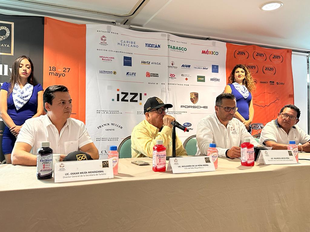 Los organizadores del Rally Maya México detallaron que en la IX edición esperan 10 días de aventura que arrancarán el 18 de mayo en Ciudad del Carmen, y tras recorrer mil 100 kilómetros, arribarán a Cancún el 27.
