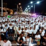 Miles de campechanos marchan en apoyo a policías y exigen la salida de Marcela y Layda