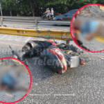 Pierde la vida motociclista tras ser atropellado en la cuatro carriles