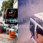 Arrojan Bombas Molotov contra vehículos de campaña de Hugo Juárez Y casa de activista de MOCI