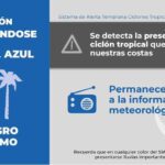 ALERTA AZUL EN CAMPECHE POR CERCANÍA DE LA TORMENTA TROPICAL HELENE