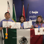 MEDALLA DE PLATA EN BRASIL A ALUMNAS DE LA UPN DE CARMEN POR PROYECTO DE LENGUA DE SEÑAS