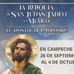 ITINERARIO DE LAS RELIQUIAS DE SAN JUDAS TADEO EN TIERRAS CAMPECHANAS