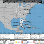 EN DOS DÍAS SE FORMARÍA CICLÓN TROPICAL FRENTE A QUINTANA ROO Y SE CONVERTIRÍA EN HURACÁN EN EL CANAL DE YUCATÁN