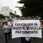 HABITANTES DE CULIACÁN MARCHAN POR LA PAZ