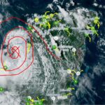 POTENCIAL CICLÓNICO FRENTE A LAS COSTAS DE CAMPECHE