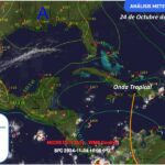 NUEVA ONDA TROPICAL TRAERÁ LLUVIAS FUERTES EN LA PENÍNSULA DE YUCATÁN