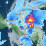 TORMENTA TROPICAL NADINE SE FORTALECE