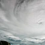 IMÁGENES DESDE EL ESPACIO CAPTAN LA FUERZA DEL HURACÁN MILTON