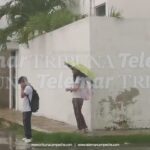 ESTUDIANTES SE ARRIESGARON ANTE LA TARDÍA SUSPENSIÓN DE CLASES POR LA CERCANÍA DEL HURACÁN MILTON