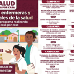 INICIA CONTRATACIÓN DE PERSONAL MÉDICO PARA EL PROGRAMA SALUD CASA POR CASA EN CAMPECHE