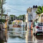 AVENIDAS INUNDADAS POR EFECTO DE LA PLEAMAR EN CARMEN