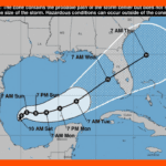 DEPRESIÓN TROPICAL No. 14 SE FORMA EN EL GOLFO DE MÉXICO; SE ESPERA QUE SE CONVIERTA EN TORMENTA TROPICAL