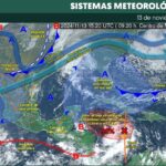 LLUVIAS MODERADAS PARA ESTE MIÉRCOLES EN LA PENÍNSULA DE YUCATÁN