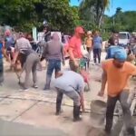 COMUNIDADES EXIGEN CAMINOS COSECHEROS, REPARACIÓN DE CALLES DAÑADAS POR OBRA DEL TREN MAYA Y FIN A APAGONES