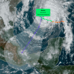 RAFAEL SE CONVIERTE EN TORMENTA TROPICAL; CONTINÚAN LAS LLUVIAS EN EL SURESTE