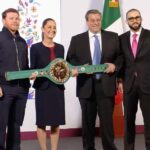 ASEGURAN QUE LA VISITA DE CANELO ÁLVAREZ A LA MAÑANERA COSTÓ MÁS 5 MILLONES DE PESOS