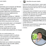 PIDEN QUE LA ASECAM REVISE FINANZAS DEL EDIL PETISTA AYALA, YA QUE NO HA PAGADO A TRABAJADORES POR “FALTA DE DINERO”