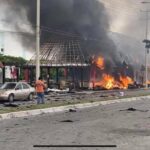 SE QUEMA PALAPAS EN EL MUELLE 7 DE AGOSTO