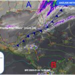 PREVÉN TORMENTAS Y EVENTO DE ‘NORTE’ POR EL SEGUNDO IMPACTO DEL FRENTE FRÍO 24