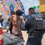 LADRÓN HUYE Y SE REFUGIA EN HOTEL; UN POLICÍA RESULTA LESIONADO DURANTE SU DETENCIÓN