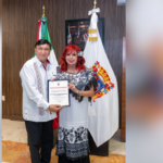 RELEVA VÍCTOR SARMIENTO A LIZ HERNÁNDEZ EN LA SEGOB