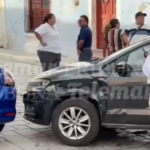 TRES VEHÍCULOS INVOLUCRADOS EN ACCIDENTE EN EL CENTRO; SOLO HUBO DAÑOS MATERIALES