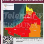 MÁS DE 304 MIL HABITANTES VIVEN EN ZONAS DE ALTO RIESGO DE INUNDACIÓN EN CAMPECHE