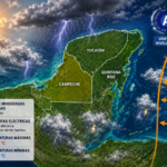 NUEVA ONDA TROPICAL TRAERÁ LLUVIAS Y TORMENTAS ELÉCTRICAS, PERO LAS ALTAS TEMPERATURAS CONTINUARÁN