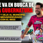 SE VA PABLO DE LA ALCALDÍA DEJANDO UNA MEGADEUDA SUPERIOR A LOS 356 MILLONES CON EL IMSS