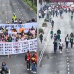 “LA PELOTA VUELVE A CASA, NUESTROS HIJOS ¿CUÁNDO?”: MADRES BUSCADORAS MARCHAN RUMBO AL “AZTECA” Y EXIGEN JUSTICIA