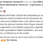 ESTAMOS HASTA LA MADRE DE LA SIMULACIÓN DE MAGISTRADOS DE PAPEL, ADVIERTE LEY SABINA CAMPECHE