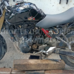 ASEGURAN MOTOCICLETA MODIFICADA CONDUCIDA POR MENORES DE EDAD EN LA COLONIA 10 DE MAYO