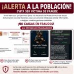 ALERTA SOBRE FALSOS INSPECTORES QUE SUPLANTAN IDENTIDAD DE PROTECCIÓN CIVIL