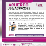 IEEC PONE BAJO LA LUPA A MORENA: RESERVA CUATRO QUEJAS POR PRESUNTO USO DE RECURSOS PÚBLICOS RUMBO A 2027