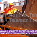RETIRA EL AYUNTAMIENTO 8 TONELADAS DE CACHARROS EN VISTA HERMOSA