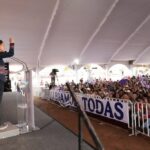 CON GRITOS DE “¡FUERA, FUERA!”, MAESTROS DE LA CNTE PROTESTAN CONTRA SHEINBAUM EN ZACATECAS
