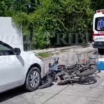 MOTOCICLISTA RESULTA LESIONADO TRAS ACCIDENTE EN LA COLONIA ESPERANZA