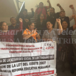 REVISAN DEMANDAS EN SECTOR EDUCATIVO Y EL CASO DE LA ACTIVISTA YAHARI EN MESAS DE LA CETEC CON GOBERNACIÓN, SEP, ISSSTE Y USICAMM
