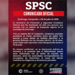 SPSC CONFIRMA HALLAZGO SIN VIDA DE HOMBRE REPORTADO COMO DESAPARECIDO, Y DE MANERA PRELIMINAR REVELA QUE NO TENÍA INDICIOS DE VIOLENCIA