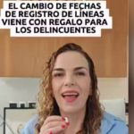 NUEVO REGISTRO DE CELULARES TRAE “REGALAZO” PARA DELINCUENTES AL INCLUIR SMS CON ENLACES PARA EL TRÁMITE: PAM CERDEIRA