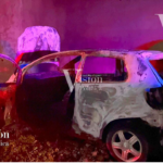 CIRCULA EN REDES: QUEMAN A PROPÓSITO UN AUTO EN LA INVASIÓN “EL POTRERO”, EN CARMEN