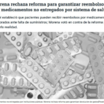 MORENA DA LA ESPALDA A PACIENTES Y FRENA REEMBOLSO POR DESABASTO DE MEDICAMENTOS; ¿NO QUE PRIMERO LOS POBRES?