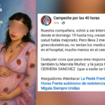 CIRCULA EN REDES: ACTIVISTA EMBARAZADA Y PRESA ES INTERNADA DE URGENCIA, REPORTAN, Y RESPONSABILIZAN A LAYDA DE LO QUE LE OCURRA