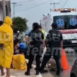 MUJER SUFRE LESIÓN LEVE TRAS IMPACTAR CON VEHÍCULO EN COLONIA MIRADOR